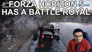 Winning my first battle royal in a racing game - Forza Horizon 5 Gameplay