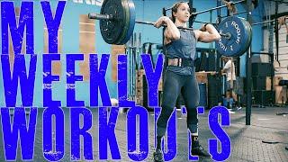 A WEEKS WORTH OF PROGRAMMING FOR A CROSSFIT GAMES ATHLETE