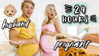 HUSBAND IS PREGNANT FOR 24 HOURS WITH ME CHALLENGE  Aspyn Ovard