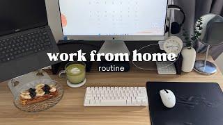 Work From Home Routine  early morning shift 7am - 4pm