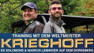 Training mit Weltmeister ED SOLOMONS & MARKUS LEIBINGER auf dem Dornsberg