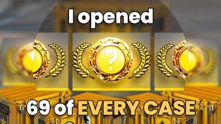 WORLDS BIGGEST EVERY CASE CASE OPENING