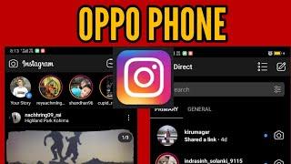 OPPO  How to Enable Instagram Dark Mode in OPPO Phone 2024