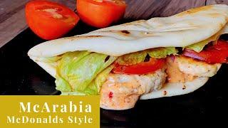 McArabia McDonald’s style Recipe By Nazia Farhan  McDonald’s Chicken Foldover Recipe