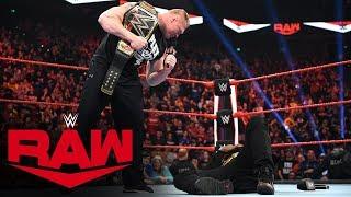 Brock Lesnar sends R-Truth to Suplex City Raw Jan. 13 2020