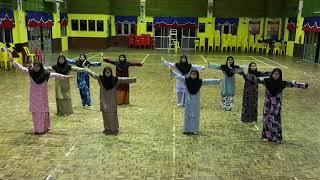 Latihan tarian joget berhibur