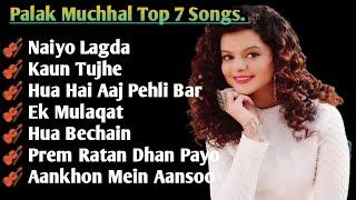 Best of Palak Muchhal 2023   Palak Muchhal Hits Songs  Latest Bollywood Songs  Indian songs.