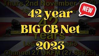 UK CB Radio 42 Year BIG NET during storm Ciaran. inc Andy Kirby