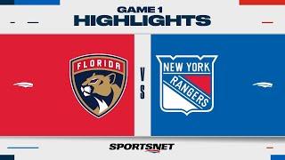 NHL Game 1 Highlights  Panthers vs. Rangers - May 22 2024
