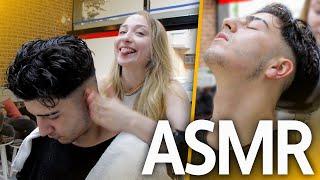 SUPER AMAZING Asmr Female Barber Massage  Sleep Fast