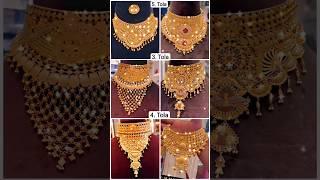 Trendy Gold Necklace Designs Latest Gold Necklace Designs Gold Neckalce #necklace #viral #vlog #84