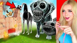 Can GIANT ZOONOMALY CREATURES break into my FORT? Garrys Mod Sandbox