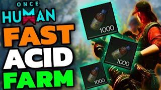 Once Human - Fast & Easy Acid Farm... How To Farm Acid In Once Human Beginner Tips & Tricks