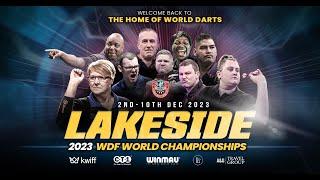 WDF World Darts Championship Live Session 10 2 -10 December 2023