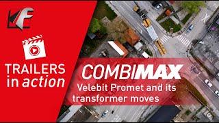 Faymonville CombiMAX Velebit Promet relies on a 14-axle combination for a transformer move