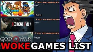 The Steam Woke Game List is Crazy...