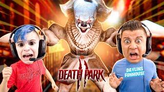PENNYWISE the EVIL CLOWN is back DEATH PARK 2 clown HORROR game  Part 1
