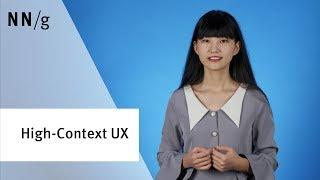 Website Design in High-Context Cultures like China