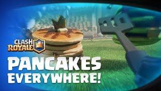 Clash Royale Mini P.E.K.K.A - Pancakes Everywhere    New Emotes