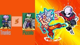 Trunks VS Piccolo IN Dragon Warrior.