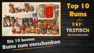 Top10 Rums zum verschenken  von Anfänger bis Fortgeschrittene - von günstig bis edel  Geschenktipp