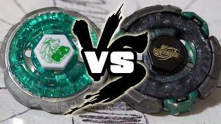 BATTLE Rock Leone 145WB LEGENDS VS Fang Leone 130W2D LIMITED EDITION - Beyblade Metal Fight