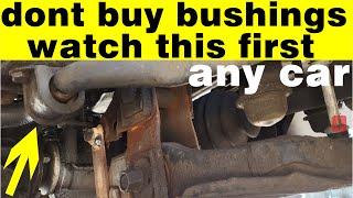 dont buy sway bar bushings ever again just do this and problem fixed any makeyearmodel