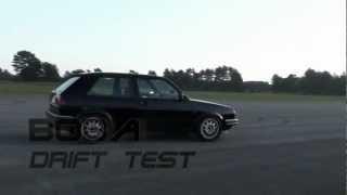 VW Golf MK2 AWD 800HP DRIFT TEST