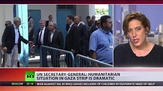 Blockade of Gaza should be lifted as its ‘dramatic humanitarian crisis’ – UN Secretary-General