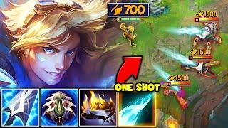 I BROKE THE EZREAL AD RECORD AND MY Q HITS FOR OVER 1000 DAMAGE 700+ AD WTF?