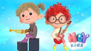 Enstrümanlar şarkısı  Müzik Enstrümanları çizgi film Çoçuk şarkıları - HeyKids