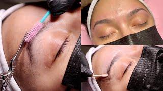 STEP BY STEP BROW SHAPING TUTORIAL WITH SOFT WAX  BROW WAXING  RADIANCE ACADEMY BY KRISTEN MARIE