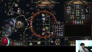 100mil+ dps? Seething CoC Mk-2 farms Sim 30Ubersbut cant do ulti wave13 xdd Path of Exile 3.23