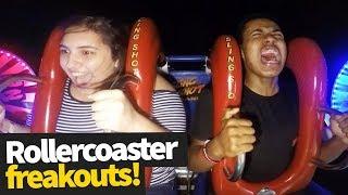 Hilarious Rollercoaster Moments  Funny Reactions and Fails