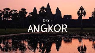 Sunrise at Angkor Wat Siem Reap Cambodia  Day 1