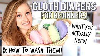 CLOTH DIAPERS FOR BEGINNERS  CLOTH DIAPER ROUTINE