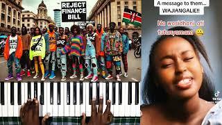 Tuesday Maandamano Theme Song️  Ruto Must Go - Tujiangalie Cover - Essy Kinyua x Mwas Manuel 