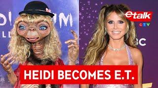 Heidi Klum transforms into E.T. for Halloween  News