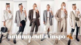 7 autumn outfits  ZARA H&M MANGO