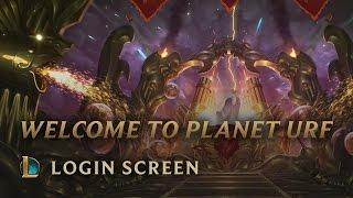 Welcome to Planet Urf  Login Screen - League of Legends