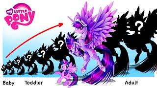 My Little Pony Growing Up EVOLUTION  Cartoon Wow