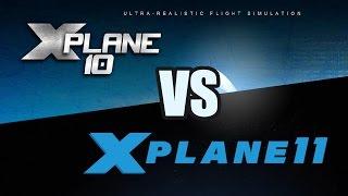 X-Plane 10 vs X-Plane 11 AutogenLighting