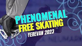 Fedir KULISH LAT  Junior Men Free Skating  Yerevan 2023  #JGPFigure