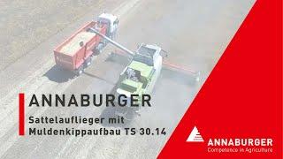 ANNABURGER Sattelauflieger Muldenkippaufbau TS 30.14