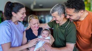 PARENTS MEETING OUR NEWBORN BABY 