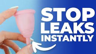 MENSTRUAL CUP How To Use Without Leaking  I Wish I Had Known This