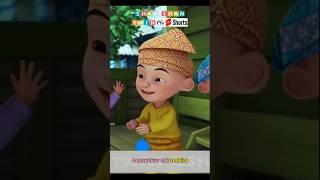 Suasana Hari Raya. upin & ipin lebaran