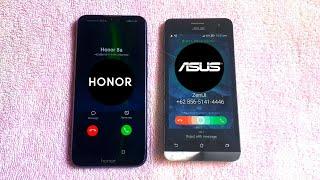 Asus Zenfone 5 VS Honor 8A incomingcall+bootanimation
