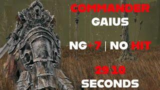 ELDEN RING DLC Commander Gaius NG+7 No Hit in 29.10 Seconds