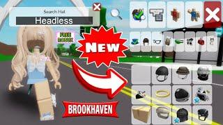 HOW TO USE THE *NEW AVATAR EDITOR* IN BROOKHAVEN RP ROBLOX 